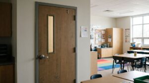 Classroom locking systems helping secure a classroom with reliable door hardware and reinforced entry protection