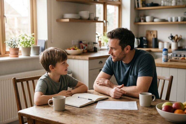 How to talk to kids about safety calmly through reassuring conversations and simple family routines